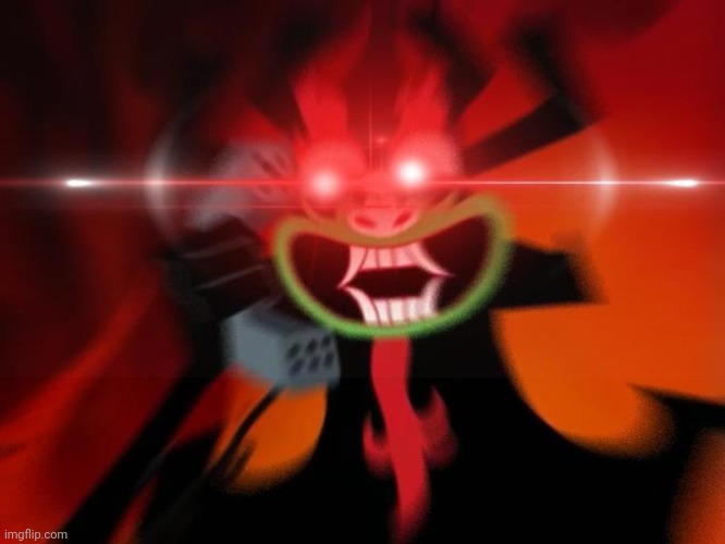 Extra Thicc Aku | image tagged in extra thicc aku | made w/ Imgflip meme maker