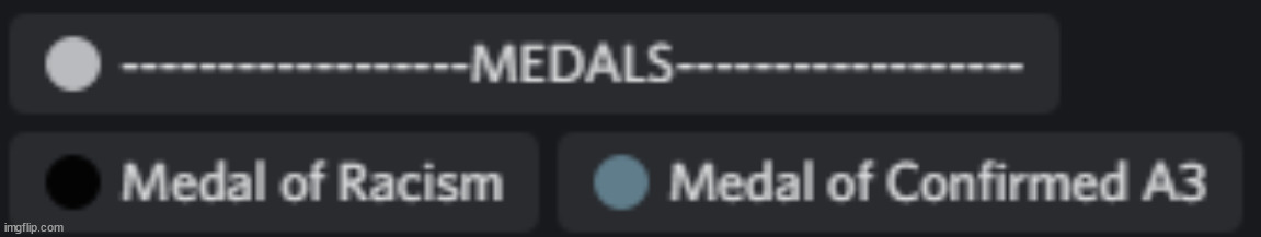 I have two medals. | made w/ Imgflip meme maker