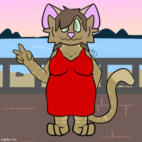 Sealia, just a cat girl (my art and character) | image tagged in furry,art,drawings,cats | made w/ Imgflip meme maker
