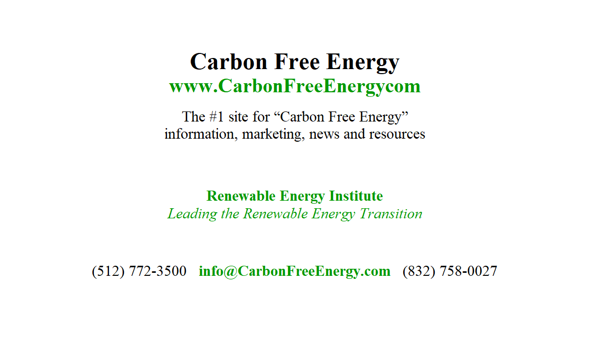 High Quality Carbon Free Energy Blank Meme Template