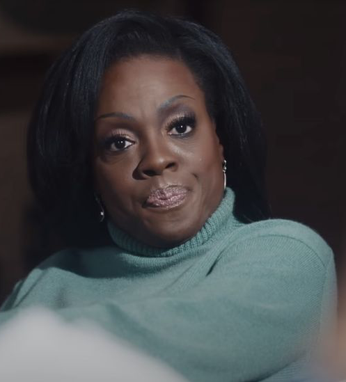 Viola Davis Michelle Obama Pursed Lips Blank Meme Template