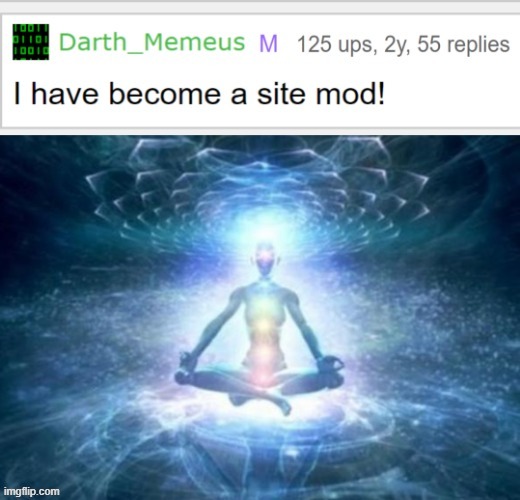 I have ascended! (I would make a good site mod tbh) | image tagged in imgflip mods,edit,expanding brain | made w/ Imgflip meme maker