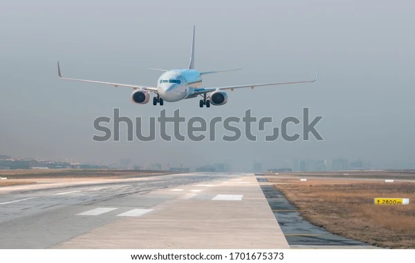 High Quality Plane landing Blank Meme Template