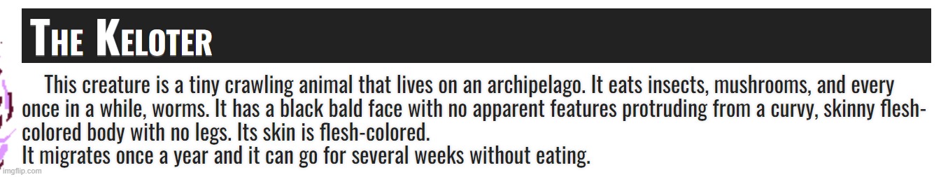 AI Makes the newest creature | made w/ Imgflip meme maker