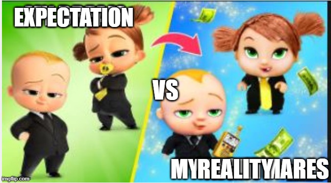 oof | EXPECTATION; VS; REALITY | image tagged in expectation vs reality | made w/ Imgflip meme maker