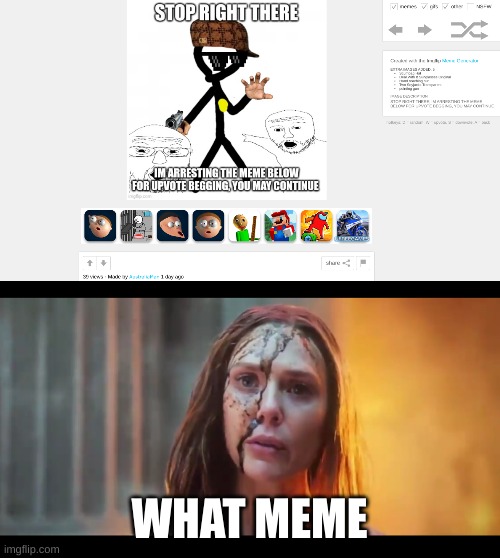 WHAT MEME | image tagged in scarlet witch what mouth | made w/ Imgflip meme maker