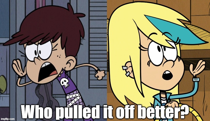 Battle of the bird calls | Who pulled it off better? | image tagged in the loud house | made w/ Imgflip meme maker
