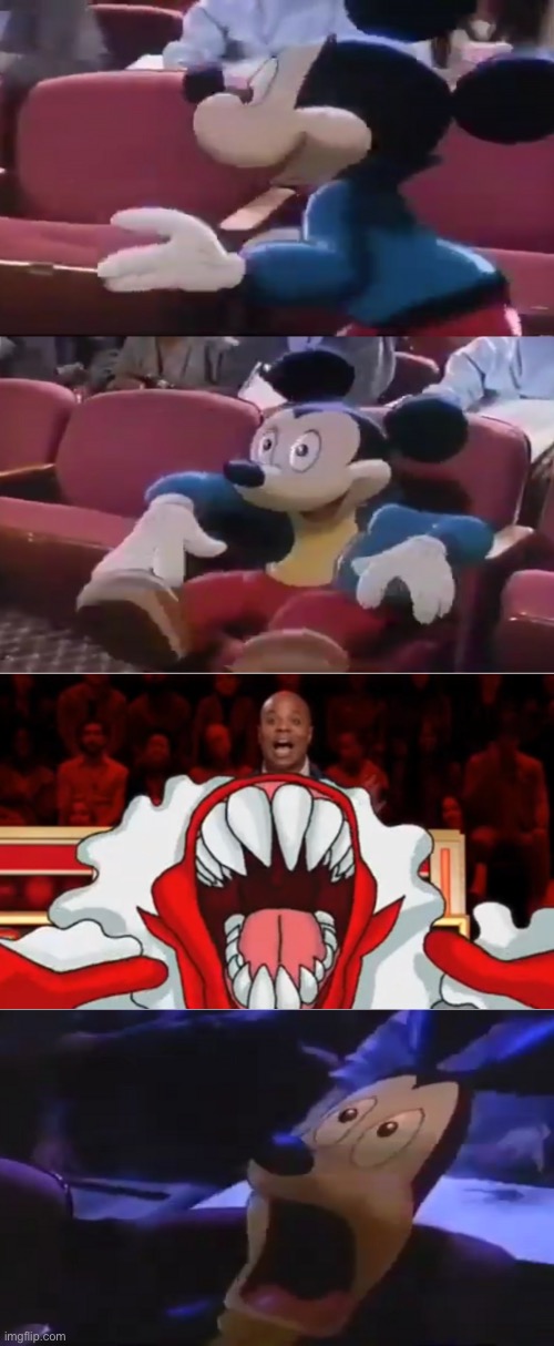 Oh Boy My Favorite Seat | image tagged in oh boy my favorite seat,jumpscare,mickey mouse,press your luck,whammy,pennywise | made w/ Imgflip meme maker