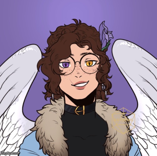 I made a character in picrew- I love it- | image tagged in art | made w/ Imgflip meme maker