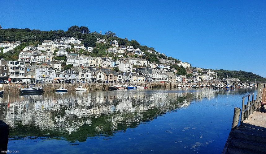 The Riverside, Looe, Cornwall, 2022. (Taken while on holiday) | image tagged in image,picture,photography,phone,holidays,summer vacation | made w/ Imgflip meme maker