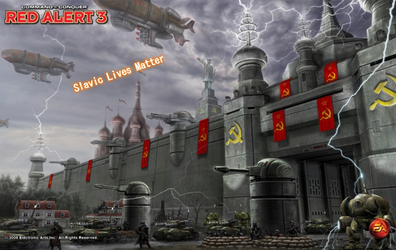 Slavic Border | Slavic Lives Matter | image tagged in slavic border,slavic | made w/ Imgflip meme maker