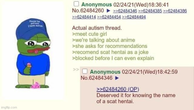 scat hentai | made w/ Imgflip meme maker