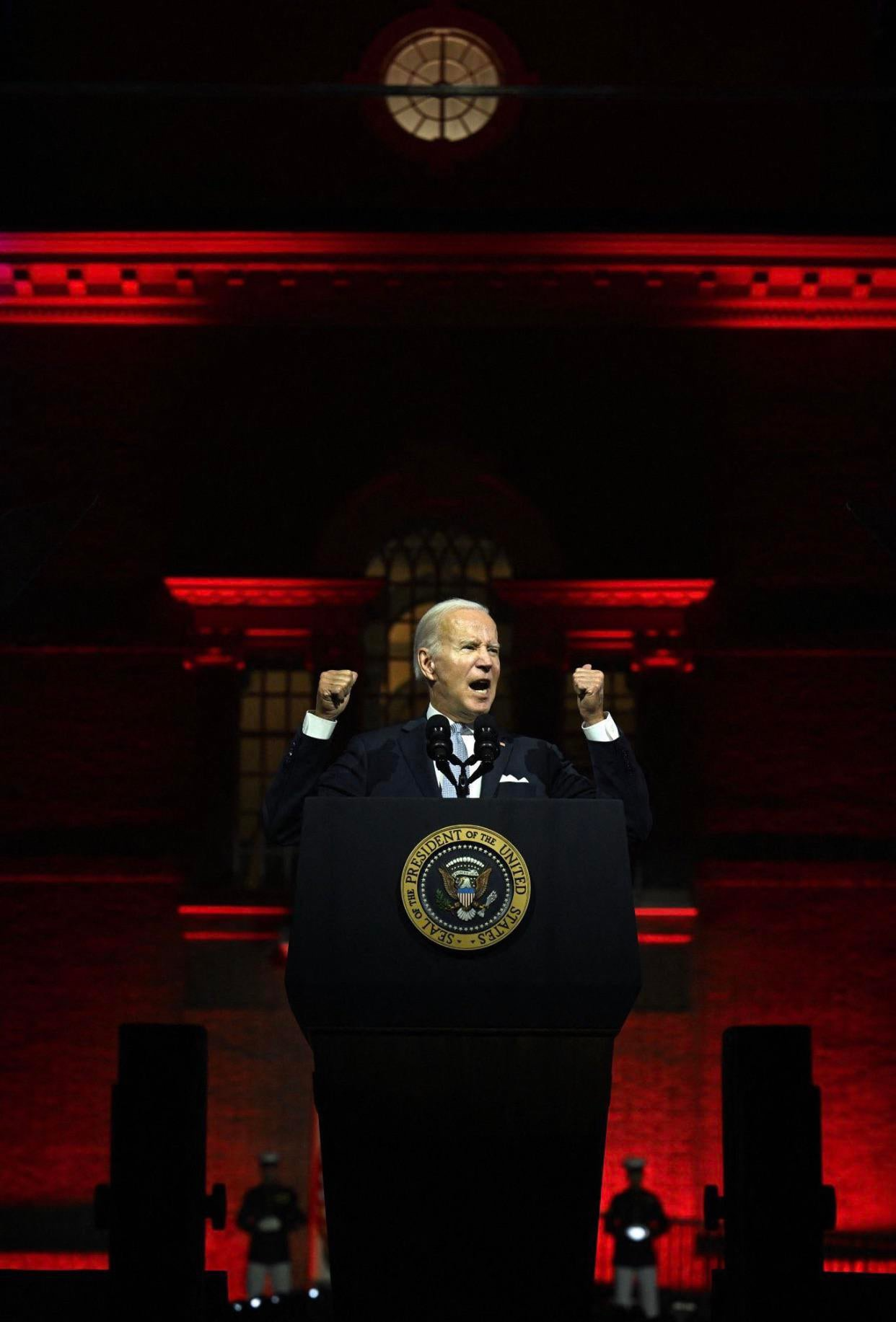 High Quality God Emperor Biden Blank Meme Template