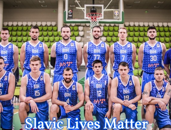 Bosnia Men's National | Slavic Lives Matter | image tagged in bosnia men's national,slavic,nh,new hampshire | made w/ Imgflip meme maker
