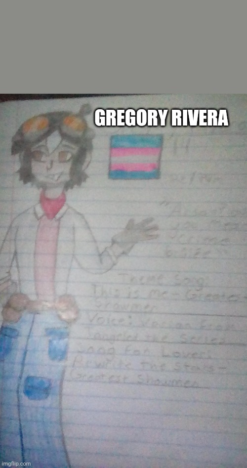 Text in comments | GREGORY RIVERA | made w/ Imgflip meme maker