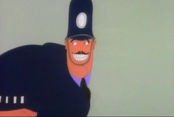 Yellow Submarine Policeman Blank Meme Template