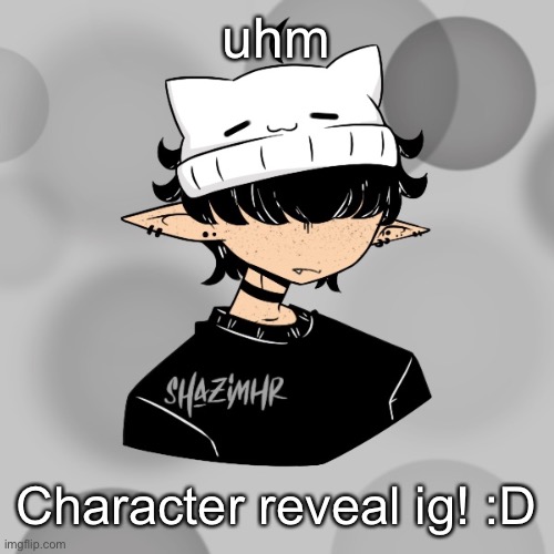 This is Yoine. Like my username rn, YoineTheVampireBoi! | uhm; Character reveal ig! :D | image tagged in yoine,nice | made w/ Imgflip meme maker