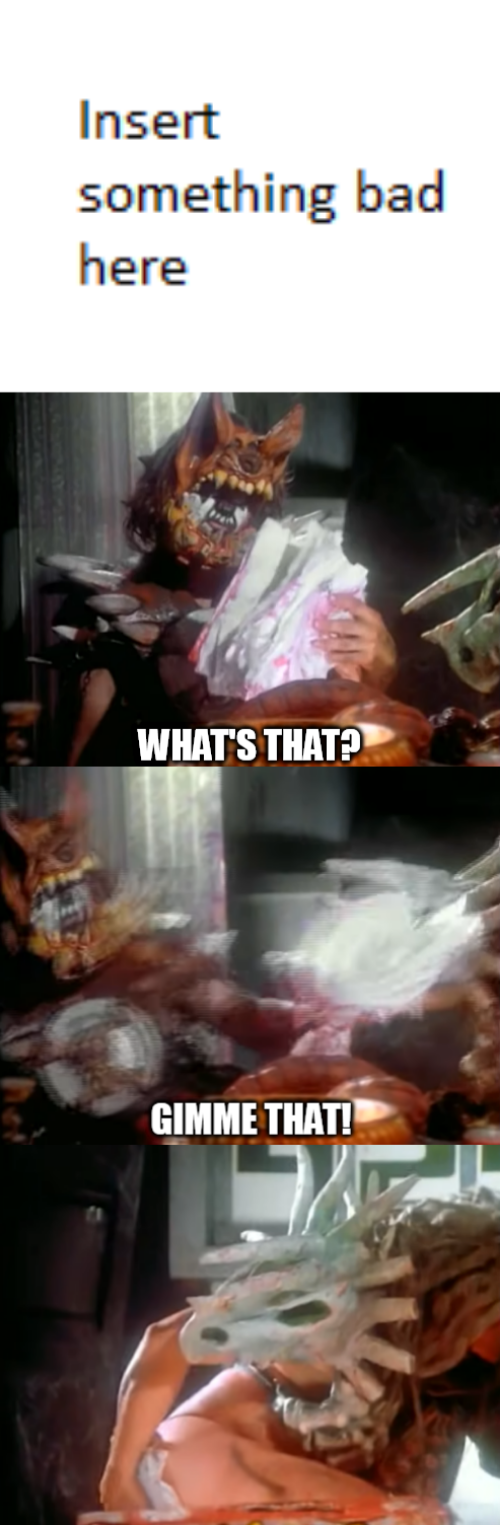 Jizmak Is Confused By X While Flattus Wants X To Wipe His Ass Blank Meme Template