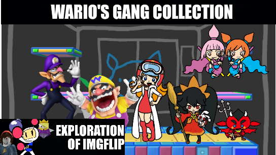Wario's Gang Collection (EOI) Blank Meme Template