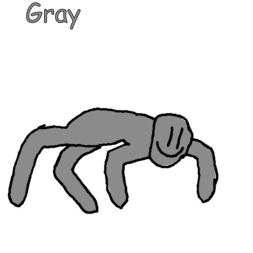 Gray Blank Meme Template