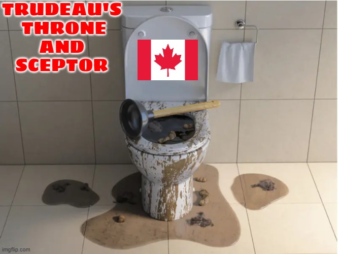 TRUDEAU'S
 THRONE
 AND 
SCEPTOR | made w/ Imgflip meme maker