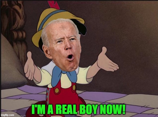 pinnochio | I'M A REAL BOY NOW! | image tagged in pinnochio | made w/ Imgflip meme maker