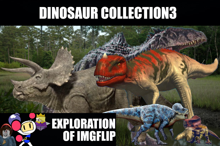 Dinosaur Collection 3 (EOI) Blank Meme Template