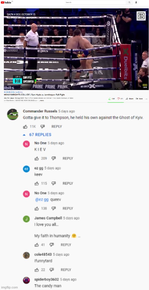 This has to be my favourite comment thread of 2022 - kek | made w/ Imgflip meme maker
