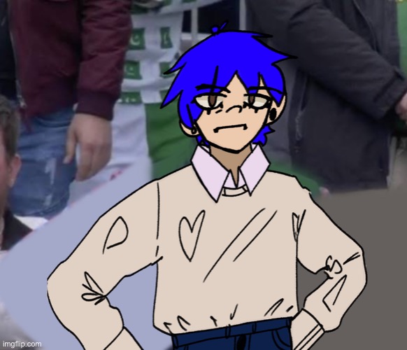 i made a thing | image tagged in cooper is disappointed | made w/ Imgflip meme maker