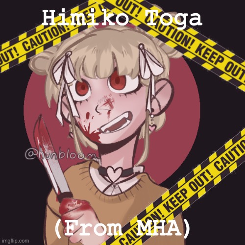 I made Himiko Toga in Picrew | Himiko Toga; (From MHA) | image tagged in picrew,mha | made w/ Imgflip meme maker