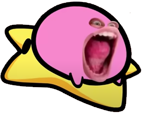 Cursed Kirby Meme Template