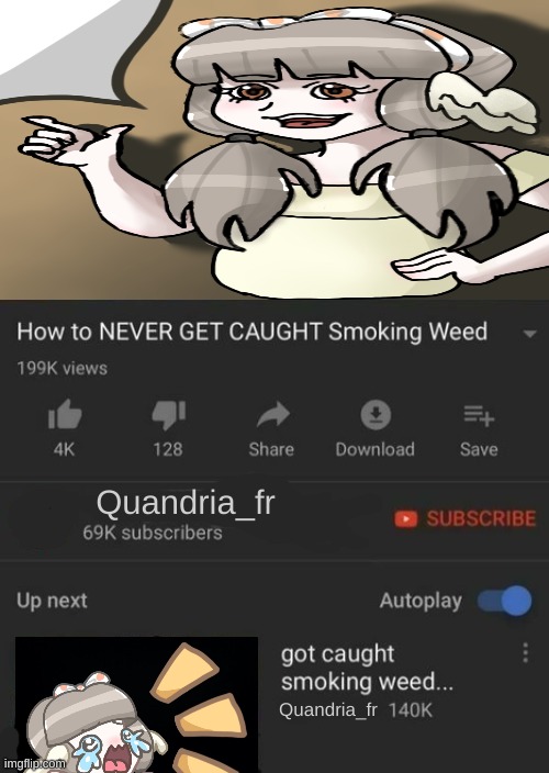 How to NEVER GET CAUGHT Smoking Weed / got caught smoking weed.. | Quandria_fr; Quandria_fr | image tagged in how to never get caught smoking weed / got caught smoking weed | made w/ Imgflip meme maker