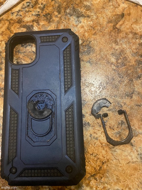 Hell naw the built in stand on my phone case broke | image tagged in bullshit | made w/ Imgflip meme maker