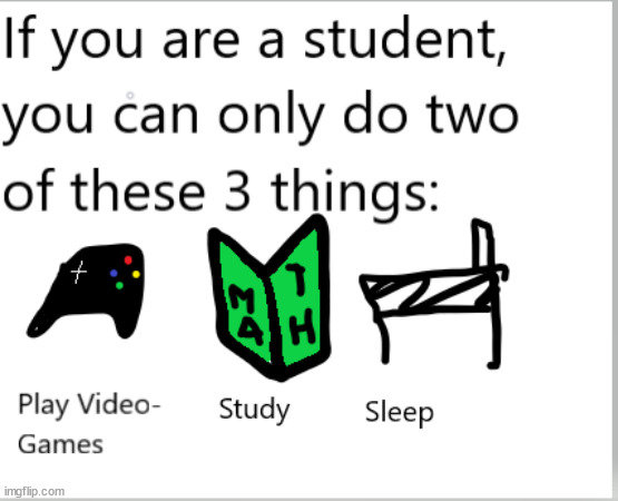 ....Obviouly you will choose 2 and 3 right? RIGHT? | image tagged in school,haha,relatable memes,funny,uno draw 25 cards,drake hotline bling | made w/ Imgflip meme maker