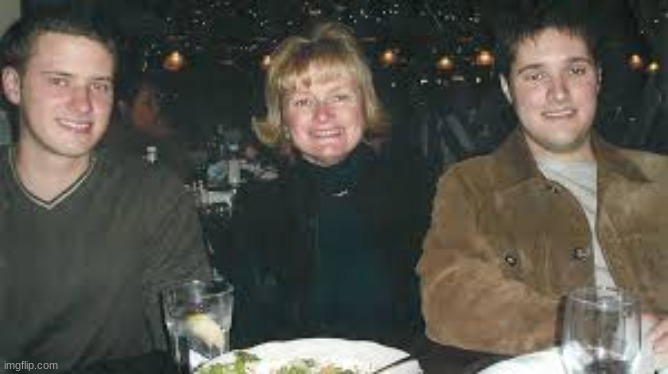 Images with Distrubing Backstories #10| Family night out? | image tagged in guys on the right,ends up killing both those two people,10 minuets after | made w/ Imgflip meme maker