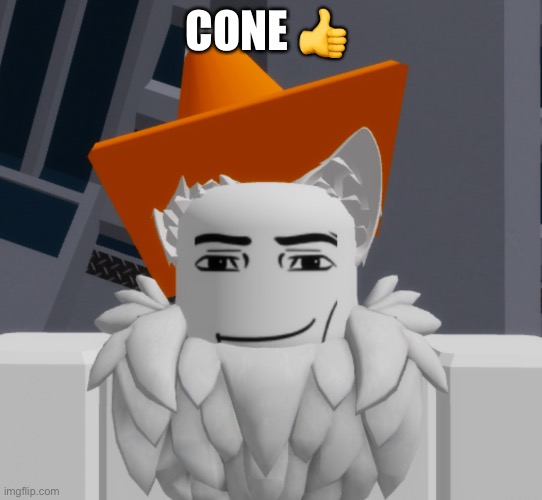 shitpost | CONE 👍 | image tagged in cone | made w/ Imgflip meme maker