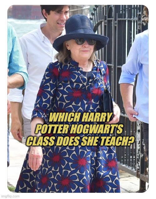 WHICH HARRY POTTER HOGWART'S  CLASS DOES SHE TEACH? | made w/ Imgflip meme maker