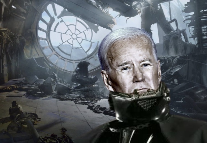 Biden Death Star Blank Meme Template