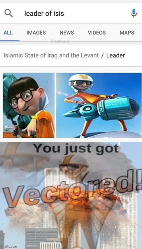 I know it was Al-Qaeda but you get the point | image tagged in 9/11,you just got vectored | made w/ Imgflip meme maker