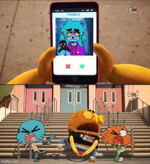My OC | image tagged in gumball | made w/ Imgflip meme maker