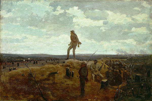 Winslow Homer Confderate Soldier Blank Meme Template