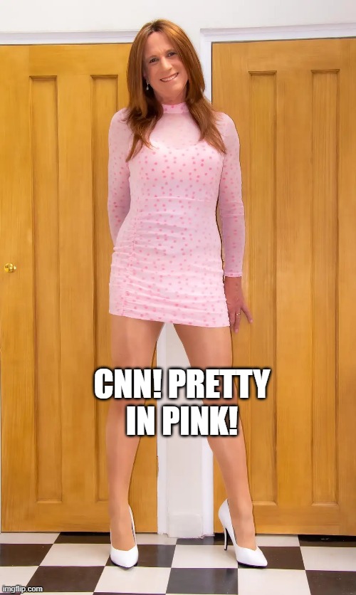 CNN! PRETTY IN PINK! | made w/ Imgflip meme maker
