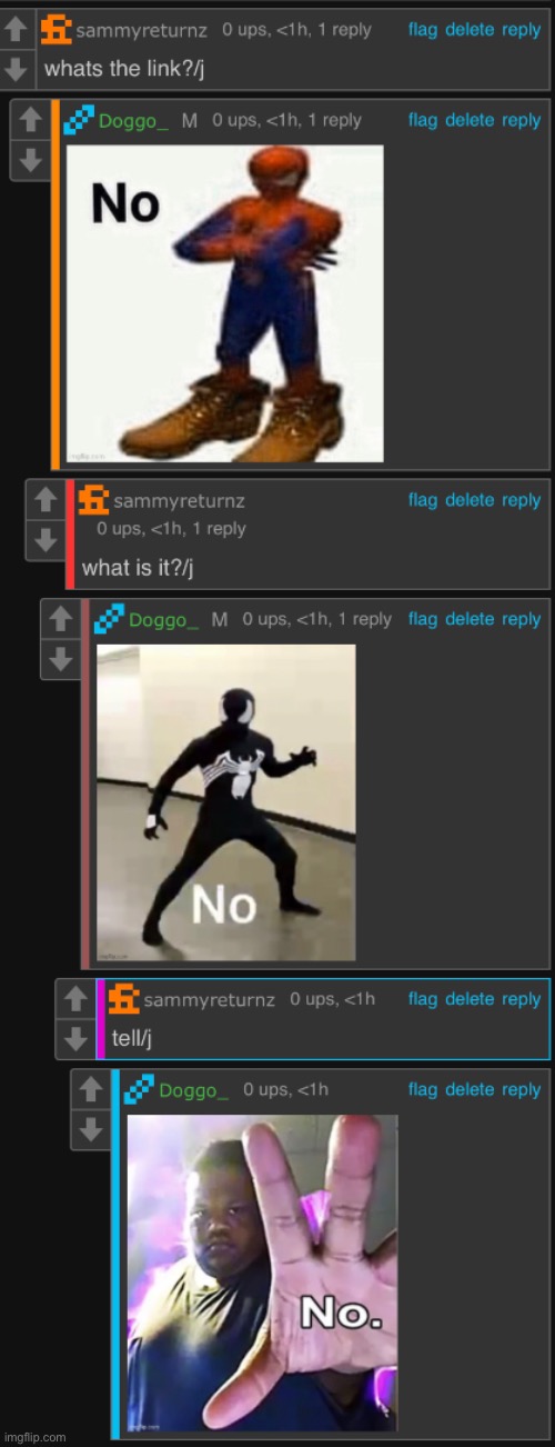 He says j/ but keeps asking | made w/ Imgflip meme maker