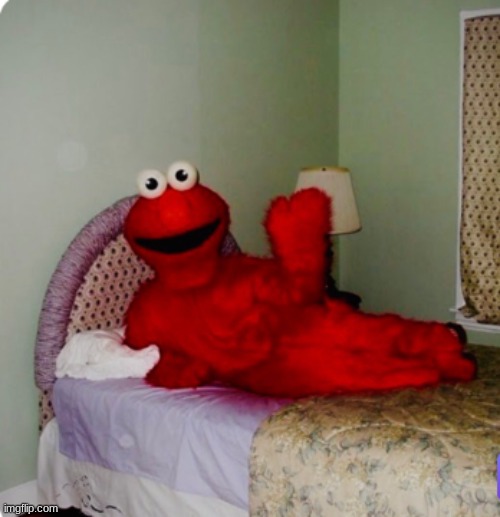 Say hello to Elmo :D | image tagged in cursed image,you have been eternally cursed for reading the tags,cursed,elmo cocaine,elmo | made w/ Imgflip meme maker