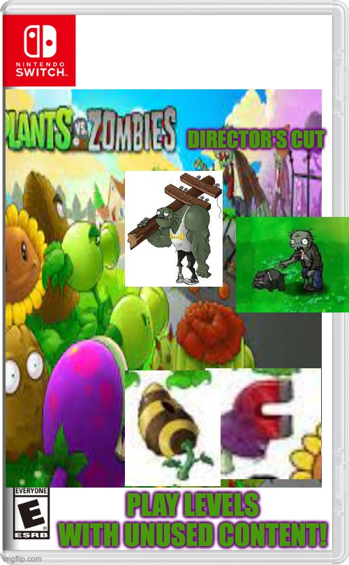 ALL Plants vs. Zombies Unused Content