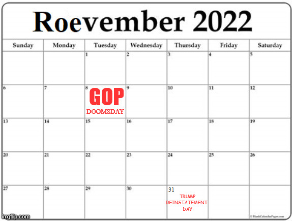 Trump reinstatement day 2022 | TRUMP
REINSTATEMENT 
DAY | image tagged in donald trump,reinstatement,maga,november 2022,trump tears | made w/ Imgflip meme maker