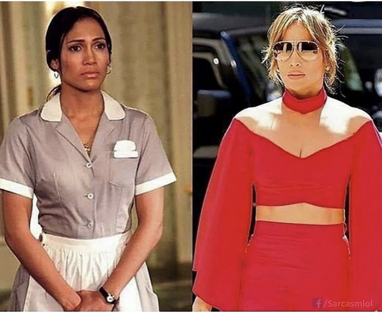 Jennifer Lopez Maid Blank Meme Template