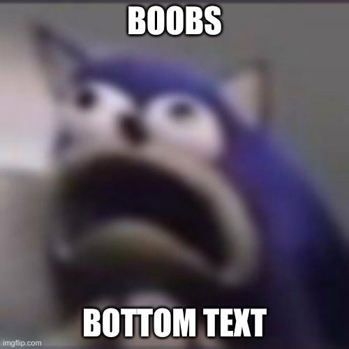 distress | BOOBS; BOTTOM TEXT | image tagged in distress | made w/ Imgflip meme maker