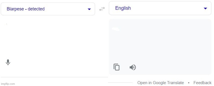 Google Translate Blank Meme Template