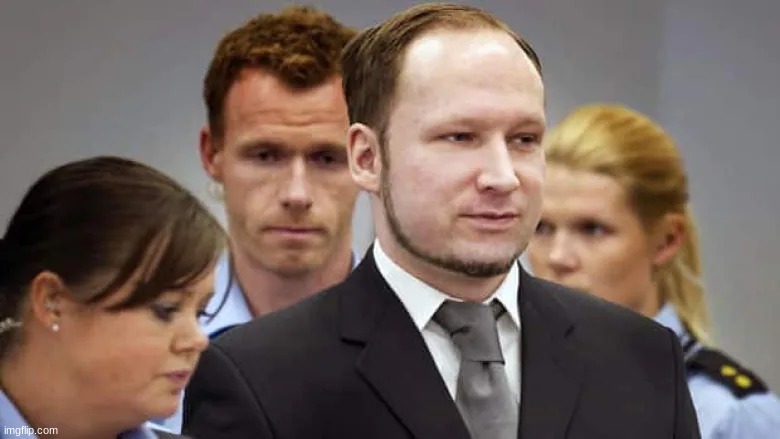 Images with Disturbing Backstories #24| Court Room? | image tagged in the guy with the suit,just killed 77 people,and injured 217,dressed as a cop,in norway | made w/ Imgflip meme maker
